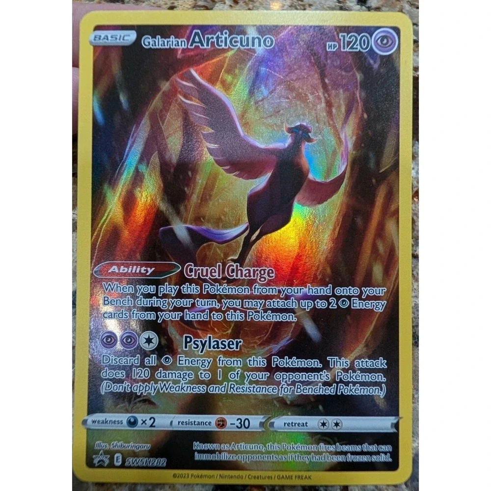 Pokémon Galarian Articuno SWSH282 Sword & Shield Promo